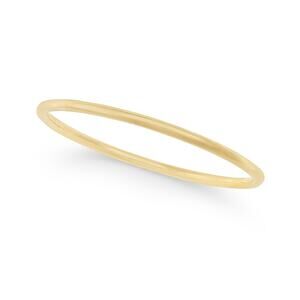 Lola Ade 14k Gold-Plated Brass Classic Stacking Ring Minimalist NEW Size 8